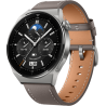 Huawei Watch GT 3 Pro 46mm Titanium Leather Strap Gray